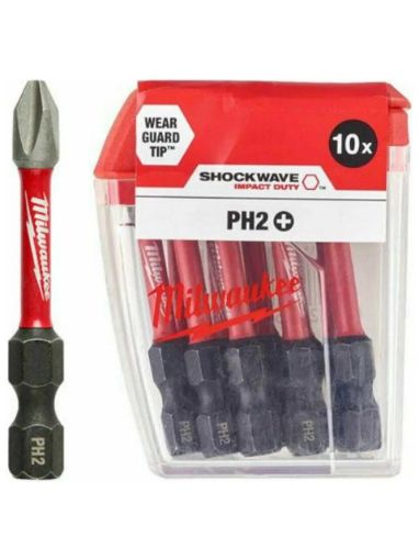 MİLWAUKEE MATKAP UCU YILDIZ 50 MM PH2 10 LU resmi