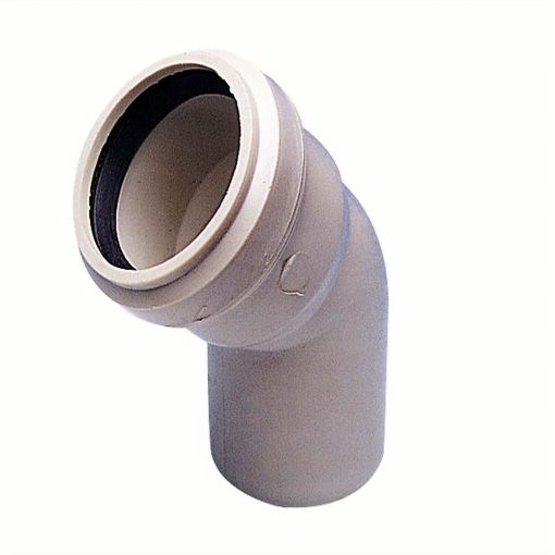 PVC DİRSEK 100*45 KALDE resmi