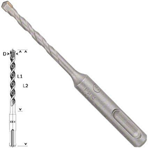 BOSCH SDS PLUS 10*160 MM 2608680273 resmi