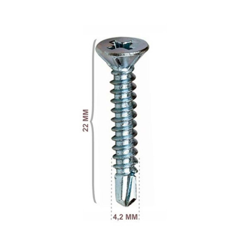 4,2*22 KUTU AKILLI VİDA (2000) resmi