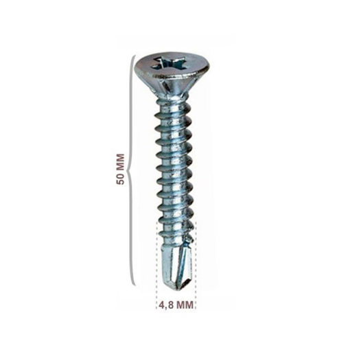 4,8*50 AKILLI VİDA resmi