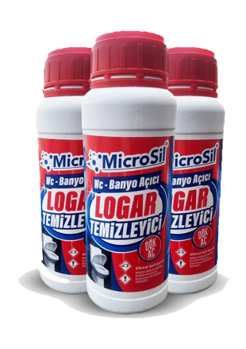 MİCROSİL WC BANYO LOGAR TEMİZLEYİCİ 1000 GR resmi