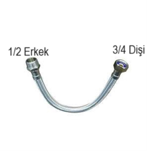 FLEX 50 CM 3/4-1/2 NİPELLİ resmi