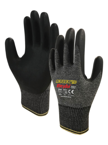 BEYBİ KÖPÜK NİTRİL ELDİVEN B-FLEX  00010 resmi