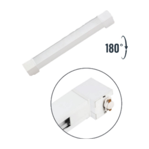 ZMR SPOT RAY BEYAZ KASA 20 WATT resmi