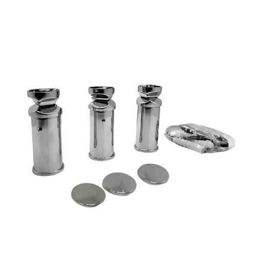 HAVLUPAN MONTAJ VİDASI KROM resmi