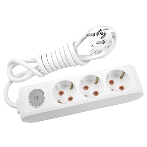 GRUP 3LÜ PRİZ VİKO 2MT  TOP. KAB.Ç.K. resmi