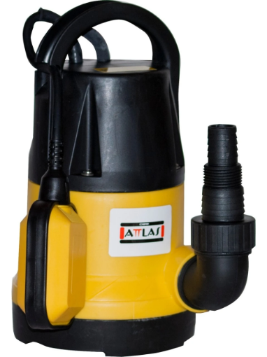 ATTLAS KİRLİ SU POMPASI WP 350 K PLASTİK GÖVDELİ resmi