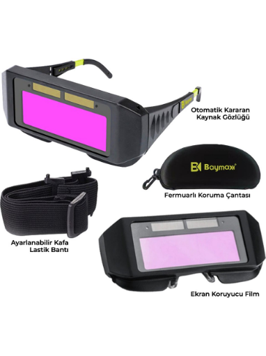 BAYMAX BX3200 MAXWELD COLORMATİK GÖZLÜK resmi