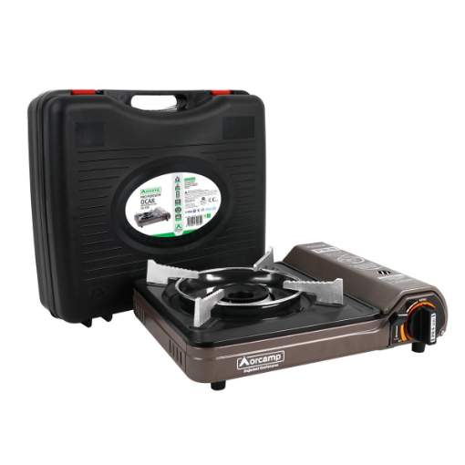 ORCAMP CK-505 TEKLİ PORTATİF OCAK KÖŞELİ GRİ resmi