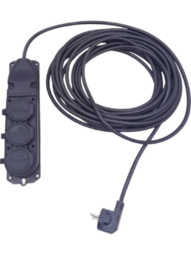 GRUP 3LÜ PRİZ KAUÇUK 20 MT 3*1,5 resmi