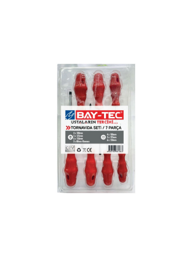 BAYTEC TORNAVİDA SETİ 7 PARÇA resmi