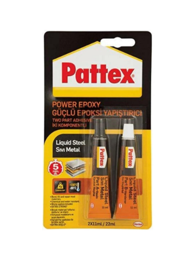 PATTEX SIVI METAL EPOKSİ 2*11 ML resmi