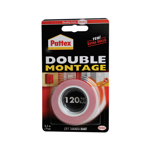 PATTEX  ÇİFT TARAFLI BANT DOUBLE MONTAGE resmi