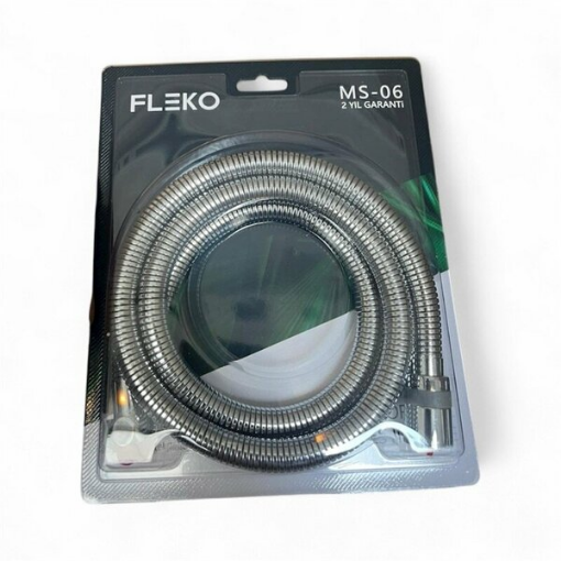 FLEKO DUŞ HORTUMU SARI UÇLU VAKUMLU resmi